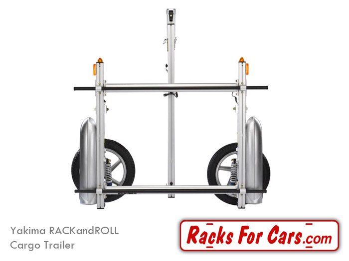 Yakima RACKandROLL Trailers carry all of your gear behind your ride on